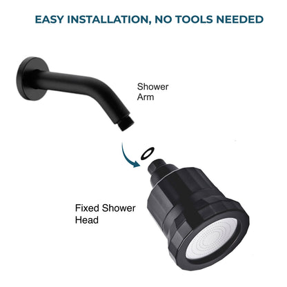 SkinPro - Most Advanced Filtered Showerhead Black ingredients - hero formula details