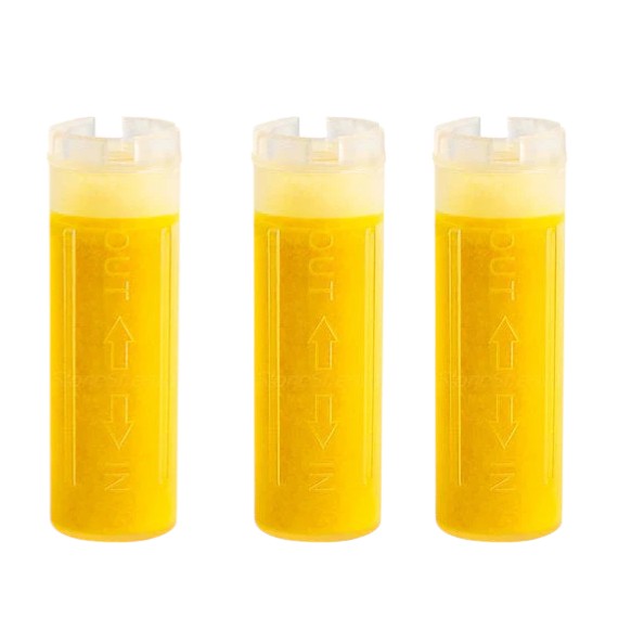 MineralStream BLCK Replacement Cartridges (Set of 3) — Vitamin C cartridges for the BLACK shower head