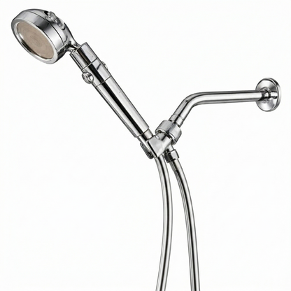 MineralStream Duo Shower Head front view of the showerhead