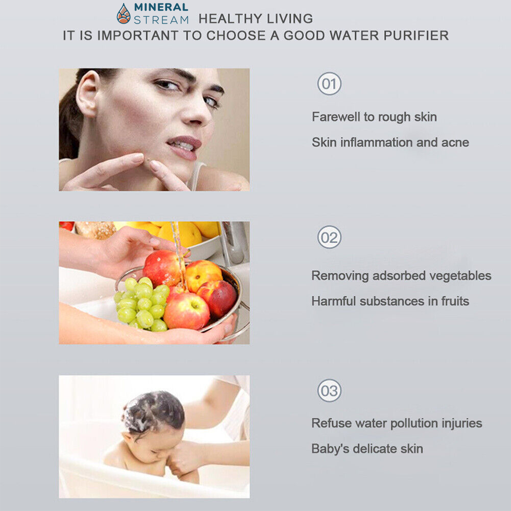 Advanced Faucet Water Filter benefits including chlorine, lead and microplastic removal