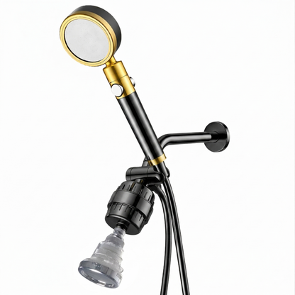 MineralStream Duo Dual Shower System - full dual kit with filter, diverter and hose