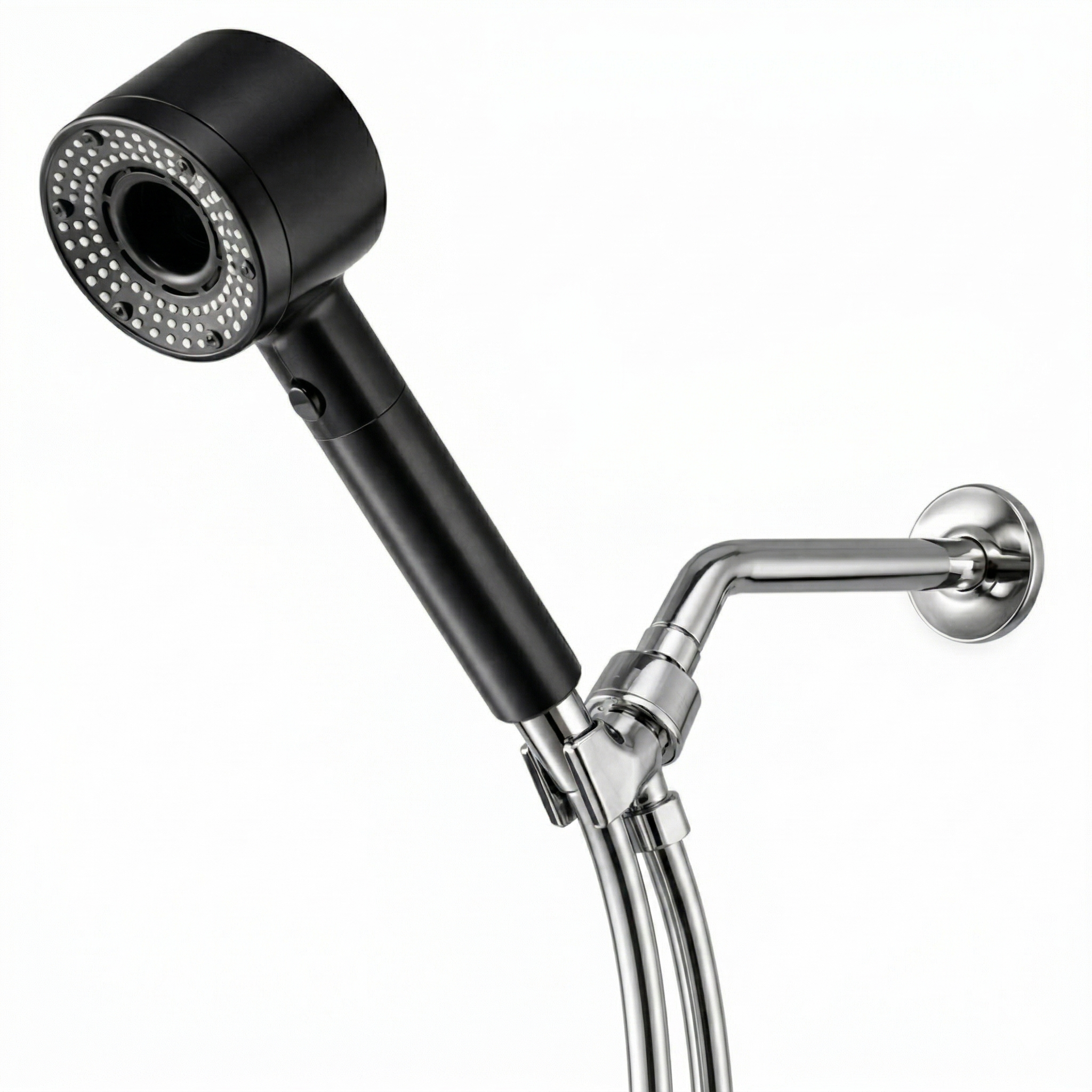 Hey Pure Filtered Shower Head essential kit in black