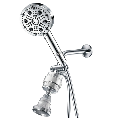 MineralStream Luxe 9 Mode Showerhead Dual Shower Kit