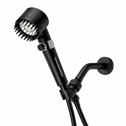 MineralStream Massage Filtered Shower Head Essentials Kit front view
